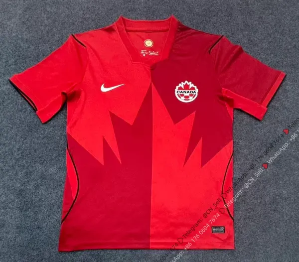 Nike Canada National Team 2023 Home Jersey Red - 1