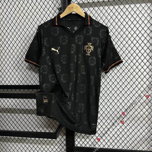 Puma Portugal National Team Away Jersey Black - 1