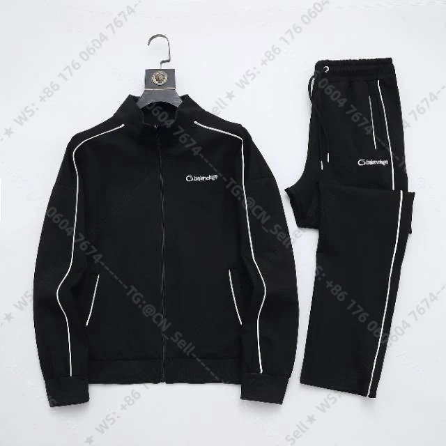Louis Vuitton Tracksuits Zip-Up Track Jacket and Pants Set with Side Stripes — 27