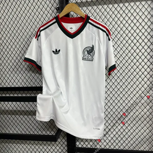 Adidas Originals Mexico National Team Retro Jersey White - 1