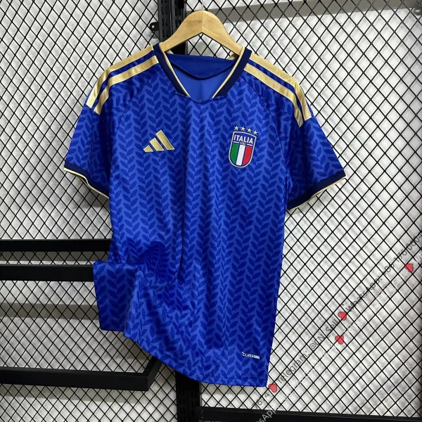 Adidas Italy National Team 2024 Home Jersey Blue - 1