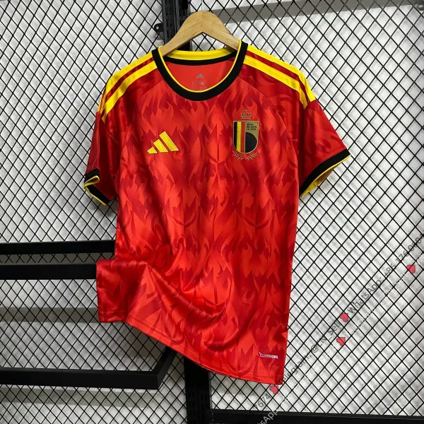 Adidas Belgium National Team 2024 Home Jersey Red - 1