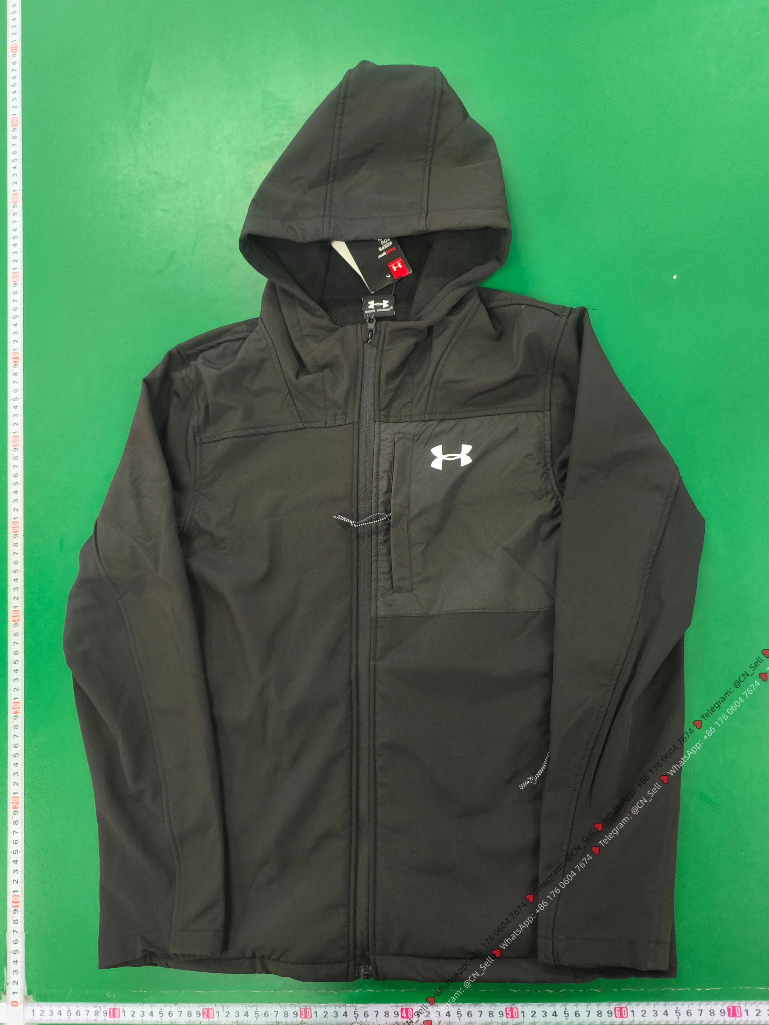 UA Jacket - Hooded Black
