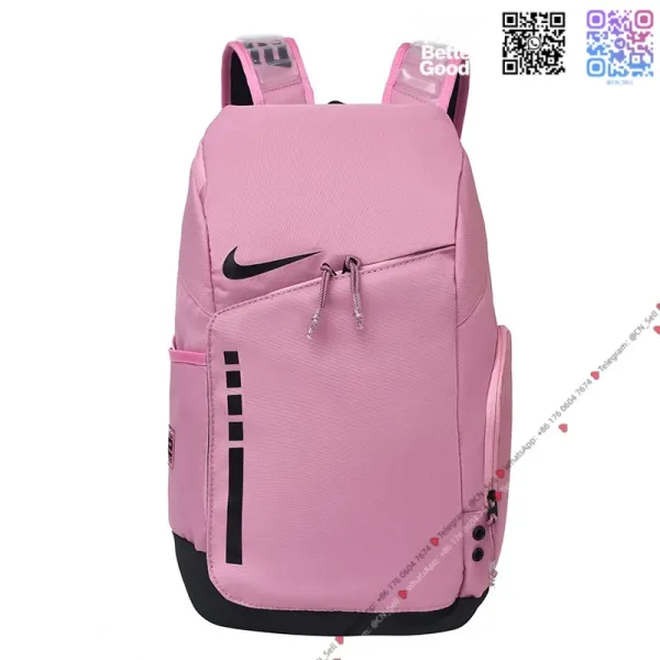 Nike Hoops Elite Backpack Pink Casual Backpack - 1