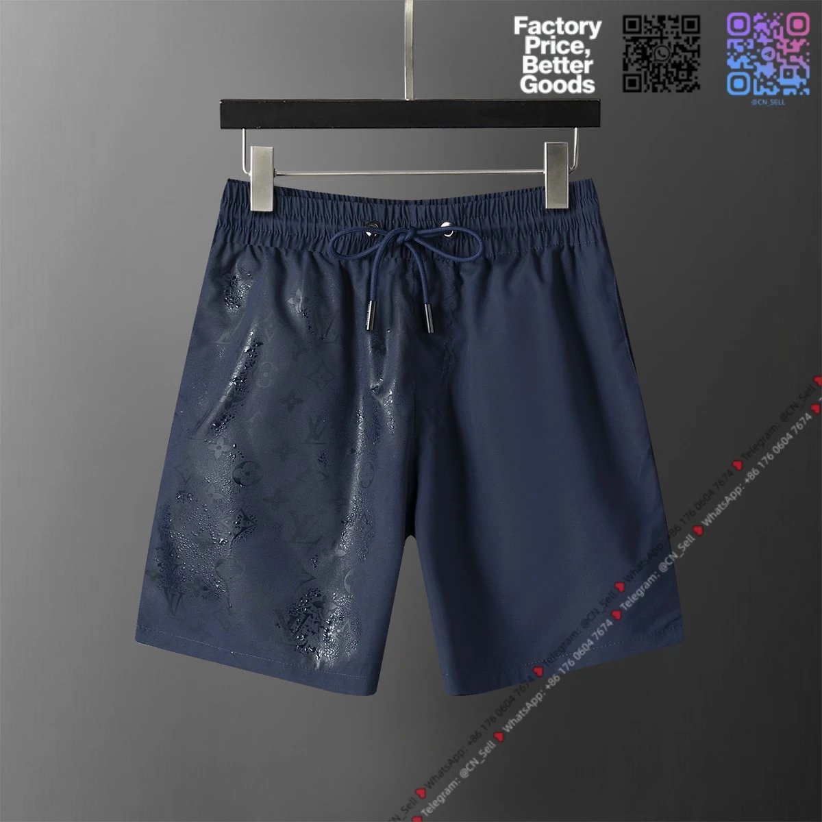 LV Navy【Logo Revealed When Wet】