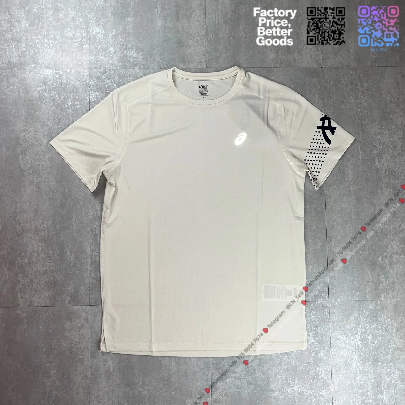 White tee short sleeves - [ship in 3 days]