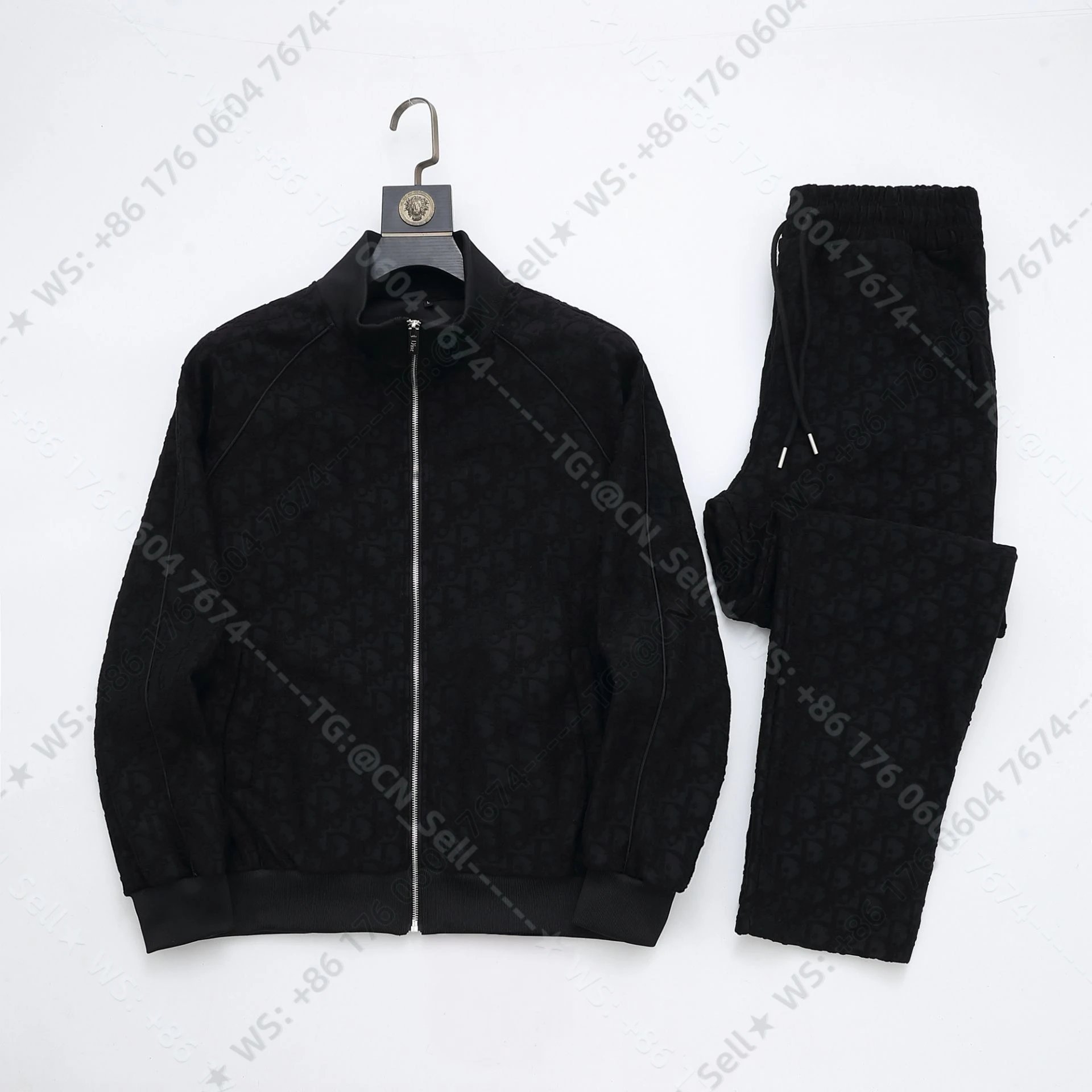 Louis Vuitton Tracksuits Zip-Up Track Jacket and Pants Set with Side Stripes — 25