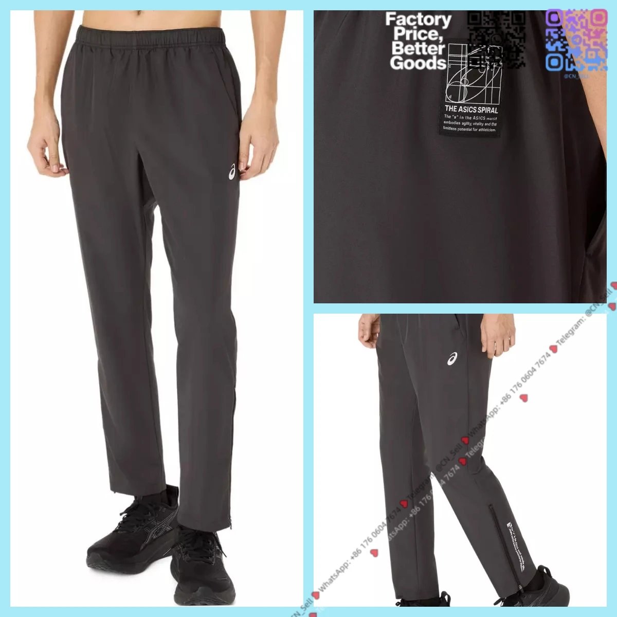 Pre-order: 30 days - Core Pants Black