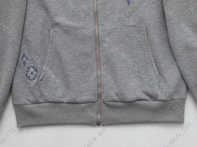 Louis Vuitton Tracksuits Zip-Up Track Jacket and Pants Set with Side Stripes product detail image 14
