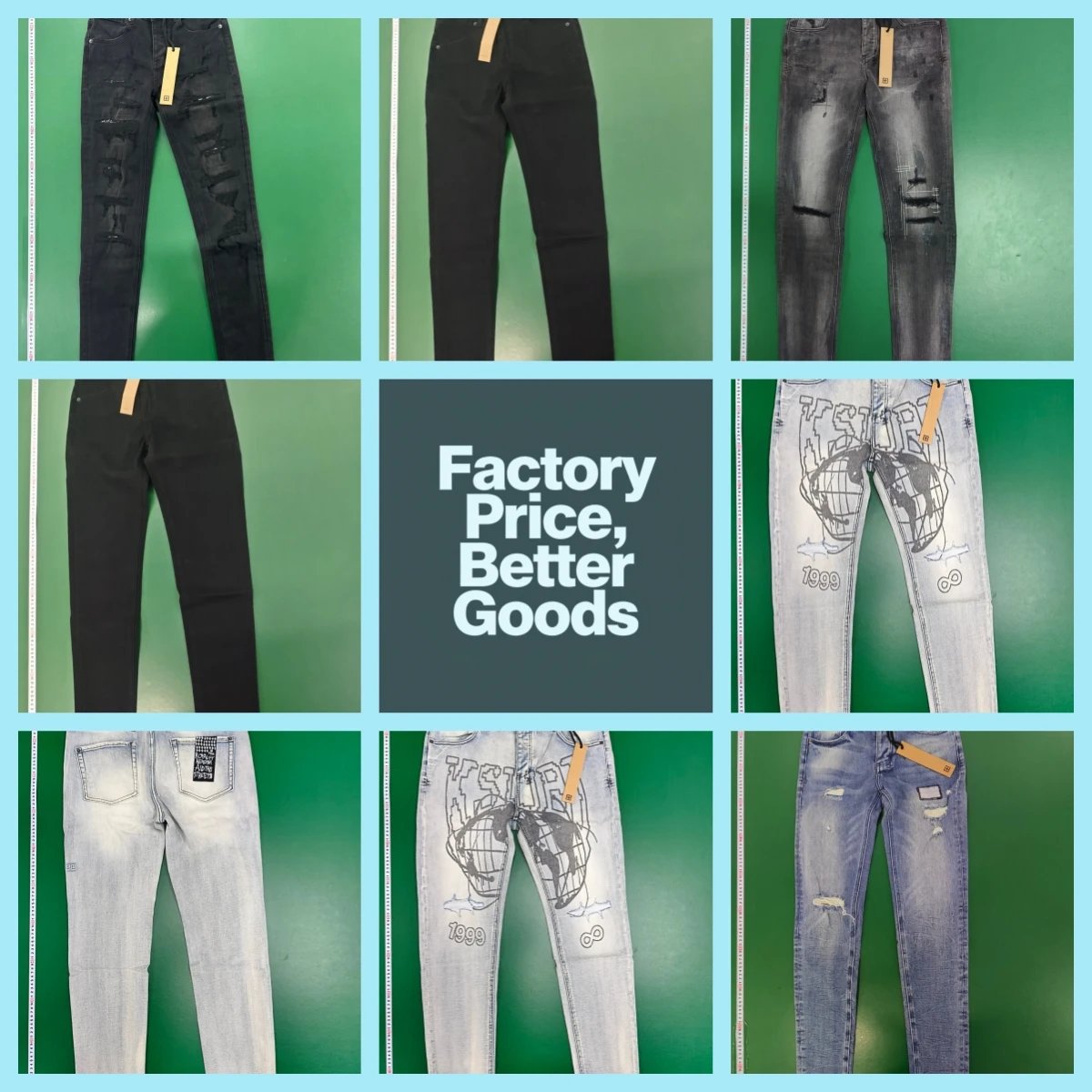 Men's High Quality Casual Autumn Jeans