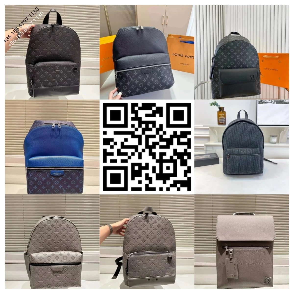 CCC08- New Fashion High Quality Backpack WhatsApp+86 185 6797 1130