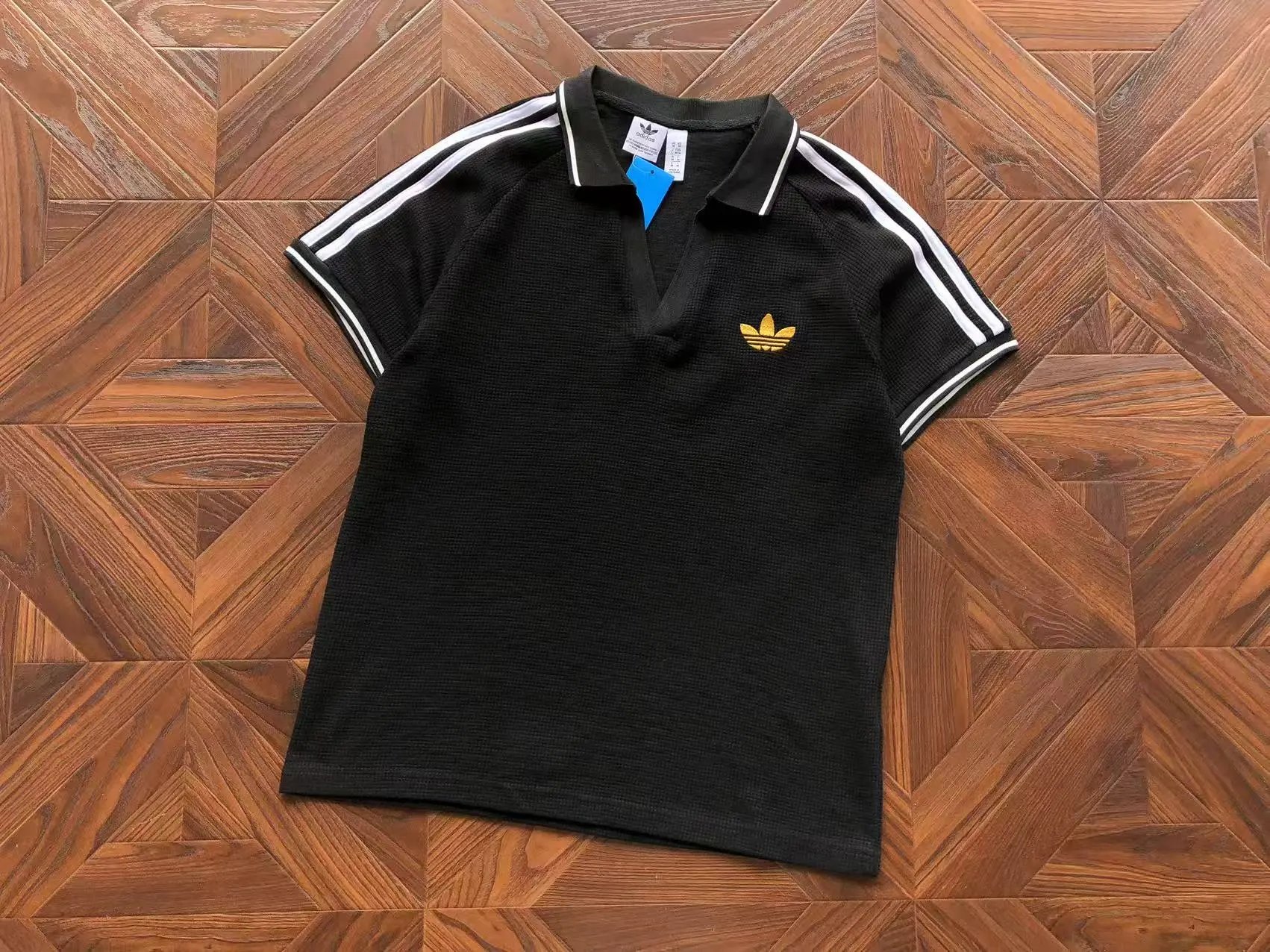 Adidas Jackets Croc-embossed three-stripe bomber jacket — 29