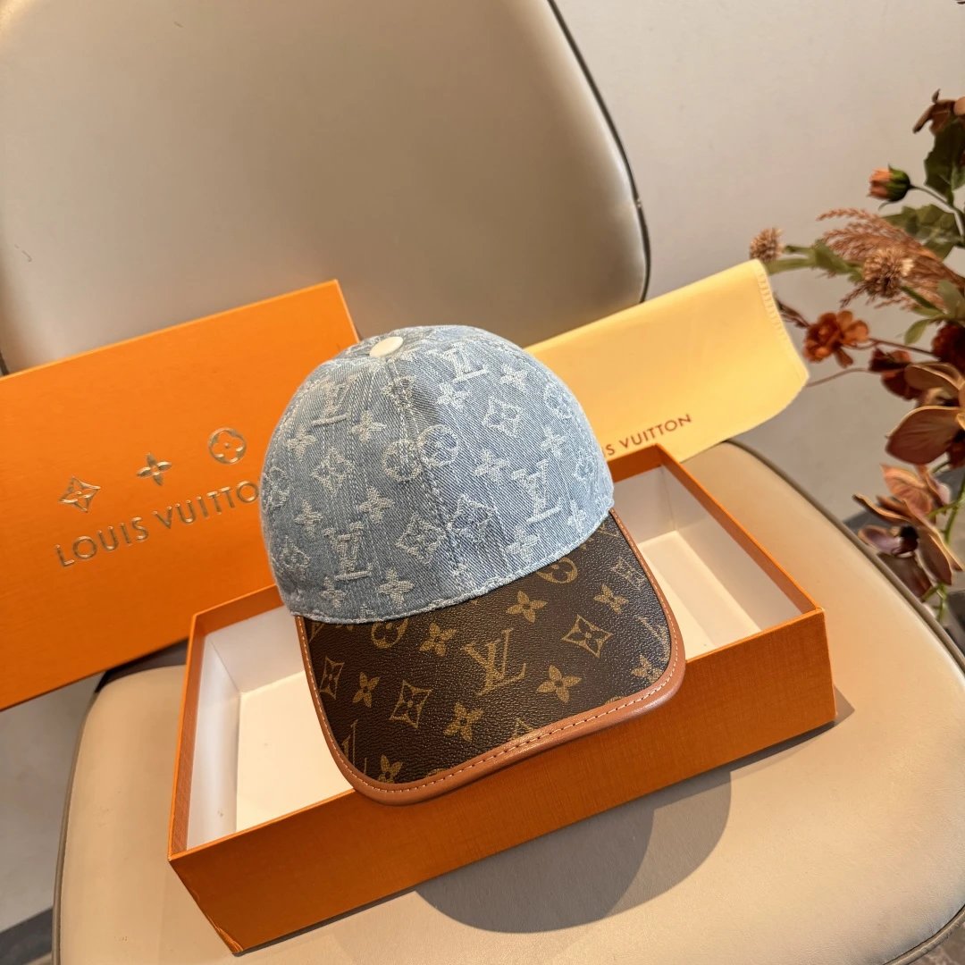 Louis Vuitton Hats Monogram Baseball Cap — GZMZ-24