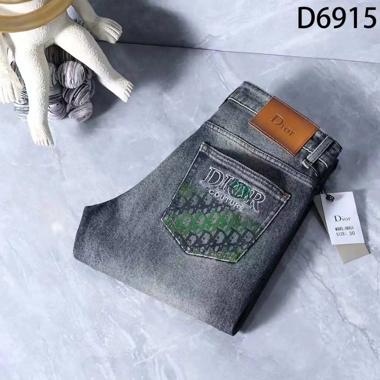 Unbranded Jeans LP868-8 straight-leg denim — DR-3