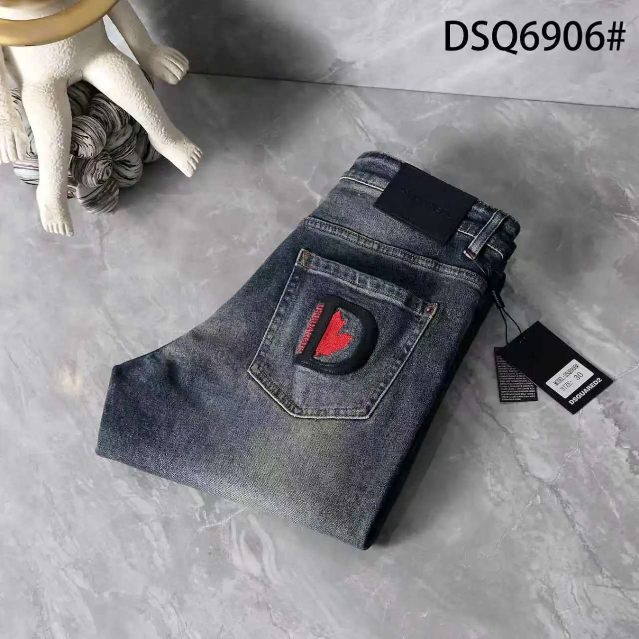 Unbranded Jeans LP868-8 straight-leg denim — DQ-2