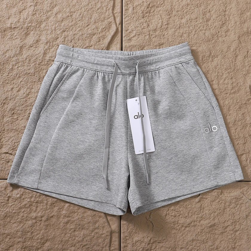 Loewe Knitwear Ribbed Cropped Tank Top with Anagram Embroidery — shorts-02