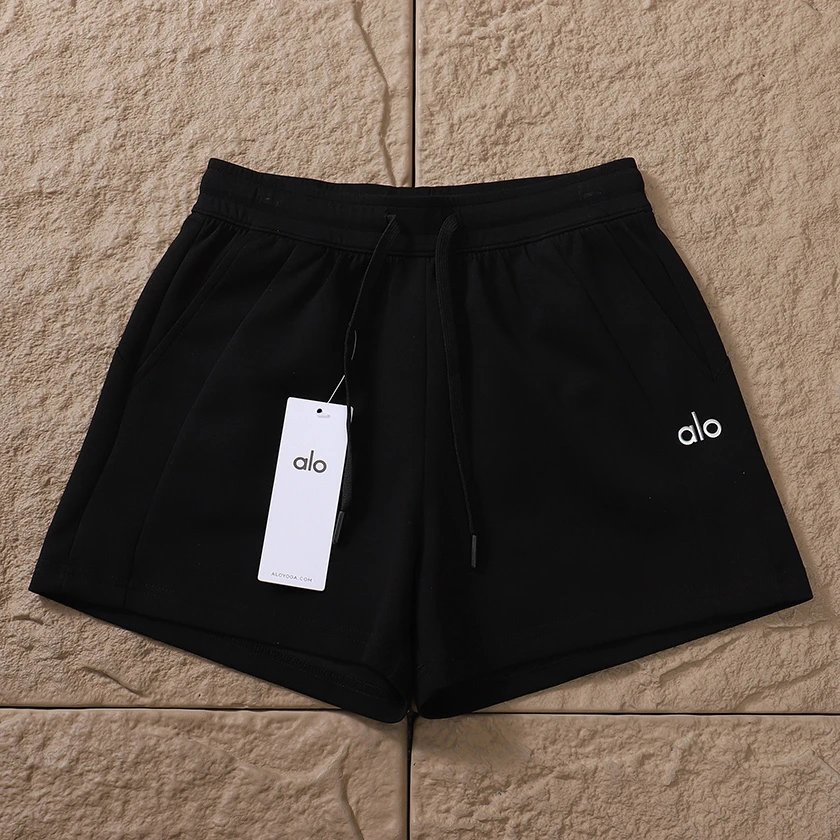 Loewe Knitwear Ribbed Cropped Tank Top with Anagram Embroidery — shorts-01
