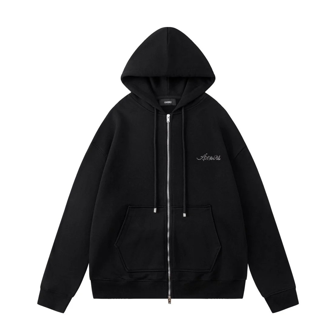 AMIRI Hoodies & Sweatshirts Distressed logo pullover hoodie — 11