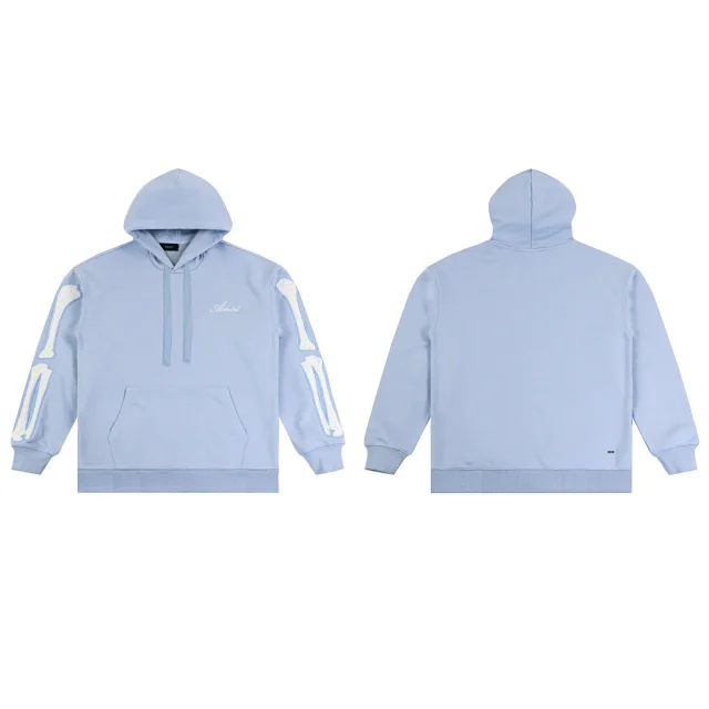 AMIRI Hoodies & Sweatshirts Distressed logo pullover hoodie product detail image 19