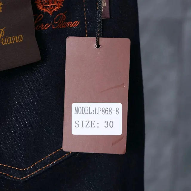 Unbranded Jeans LP868-8 straight-leg denim product detail image 11
