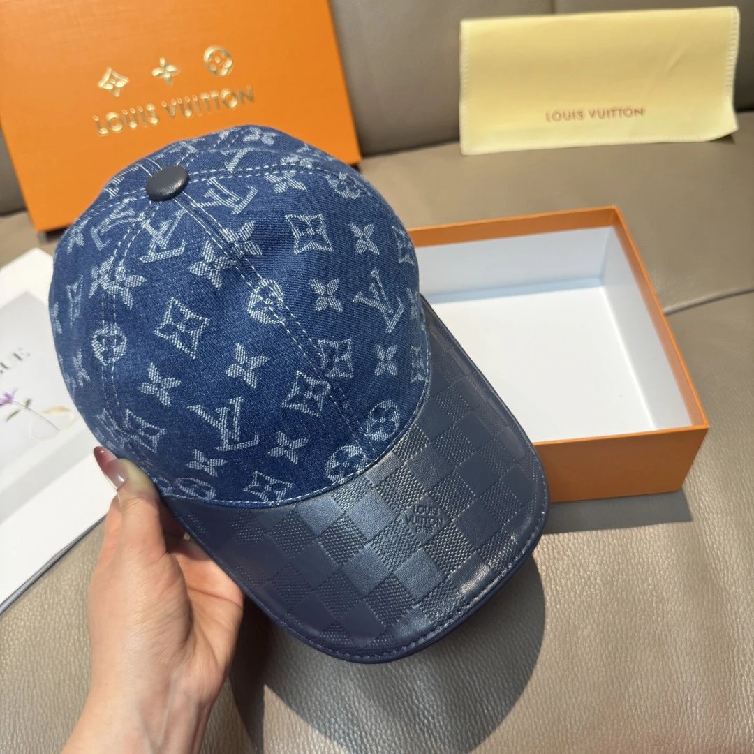 Louis Vuitton Hats Monogram Baseball Cap — GZMZ-05
