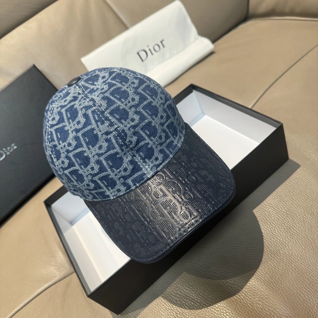 Dior Hats Oblique Monogram Baseball Cap image 3
