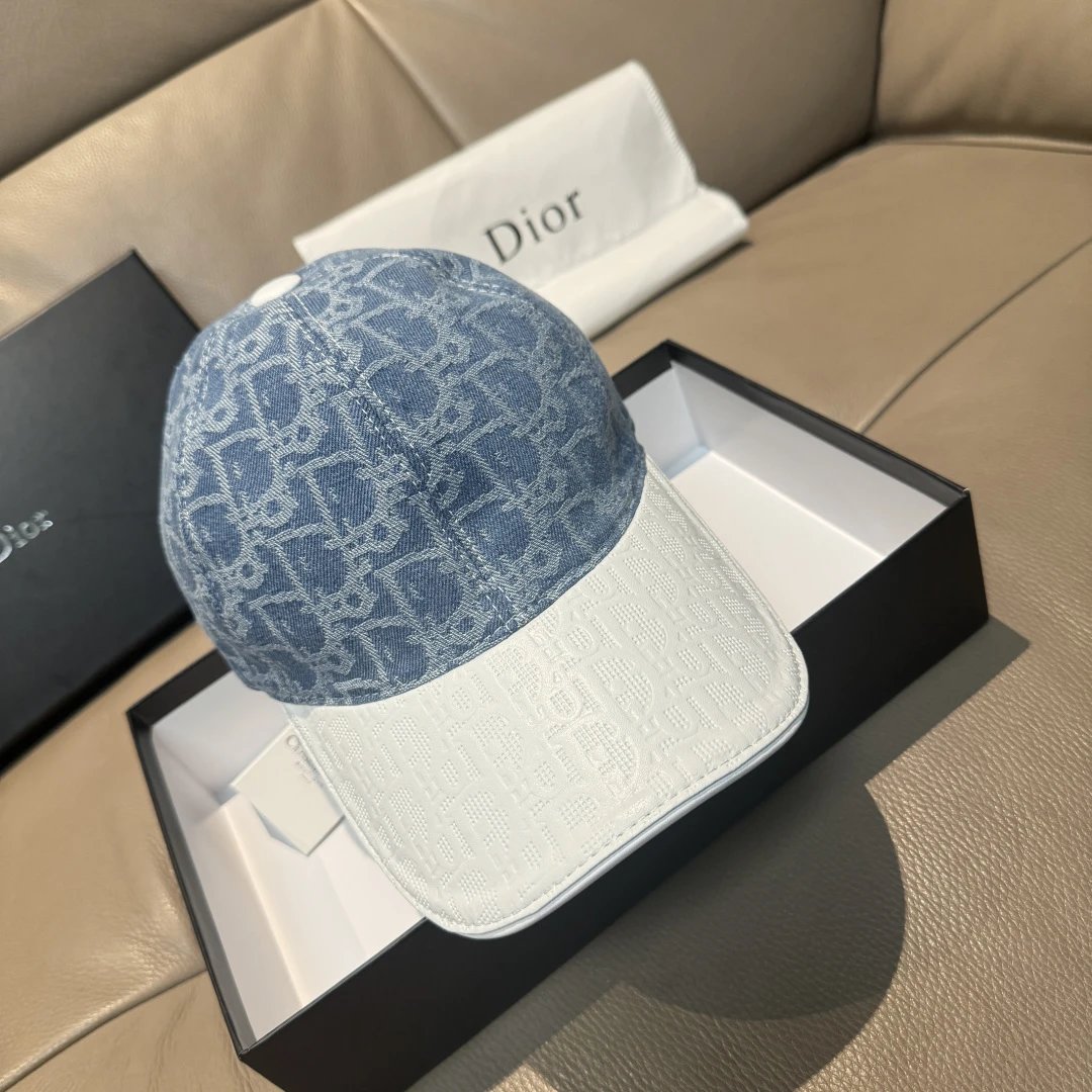 Dior Hats Oblique Monogram Baseball Cap image 4