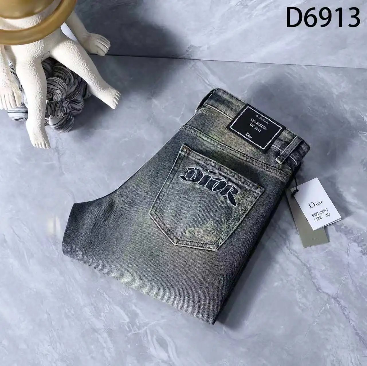 Unbranded Jeans LP868-8 straight-leg denim — DR-4