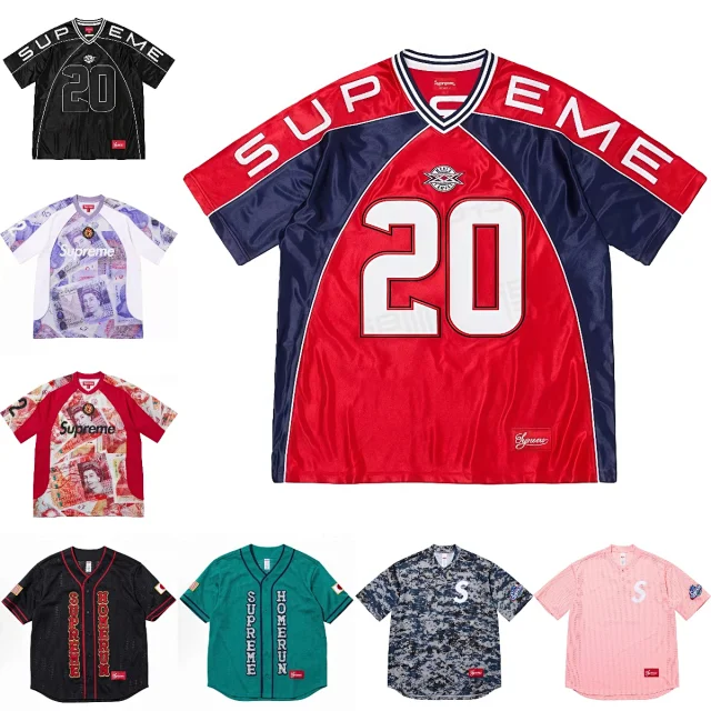 Supreme Football Jerseys 20th Anniversary Hockey Jersey product detail image 1