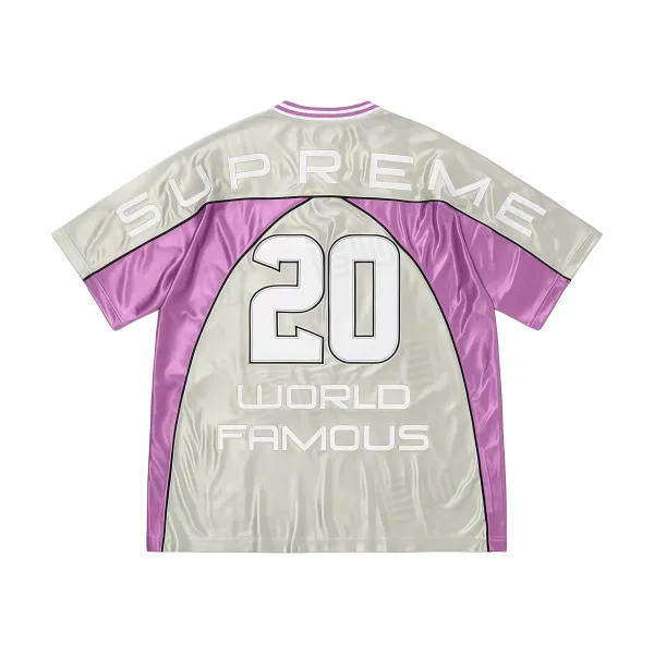 Supreme Basketball Jersey Red / Navy - 10