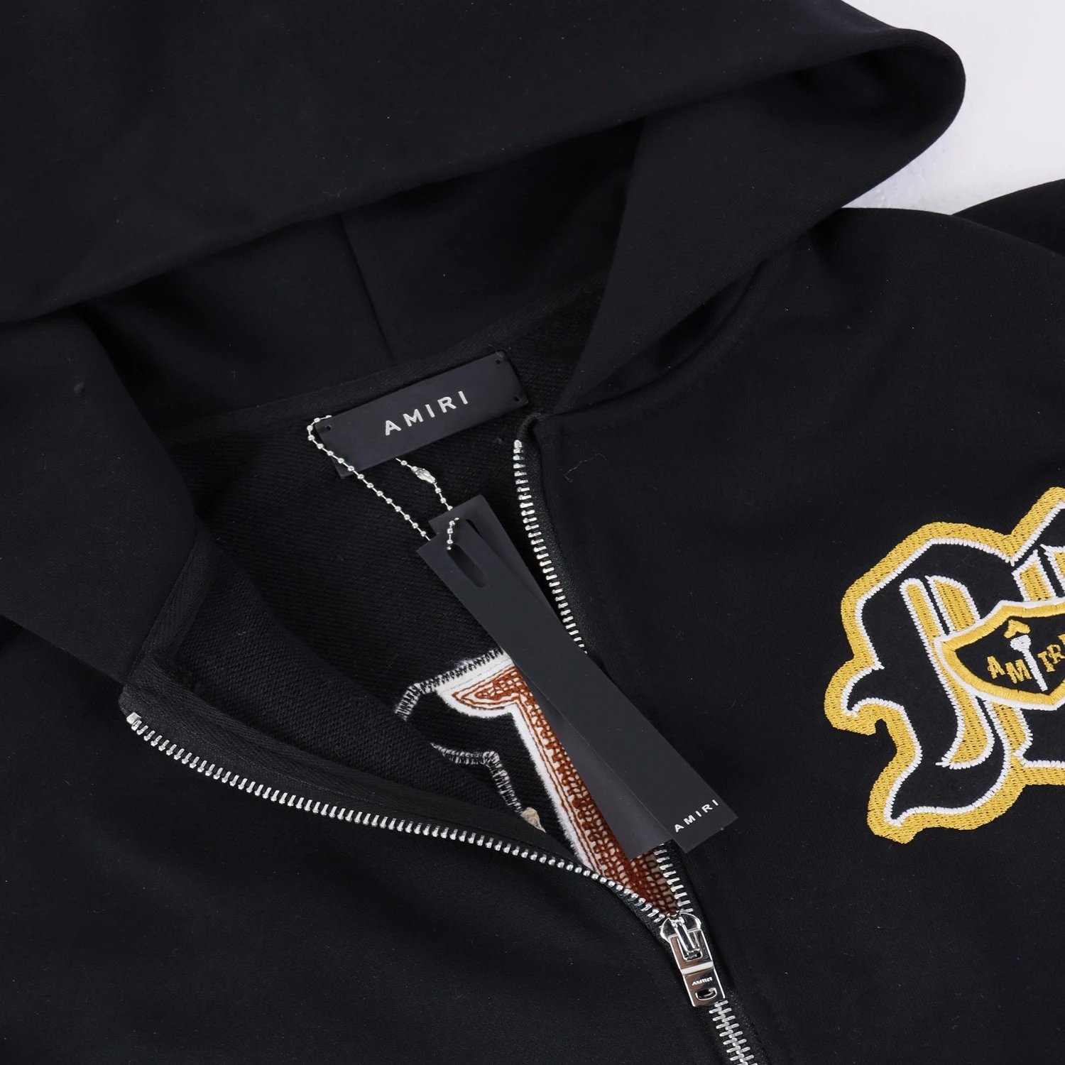 AMIRI Hoodies & Sweatshirts Distressed logo pullover hoodie image 10