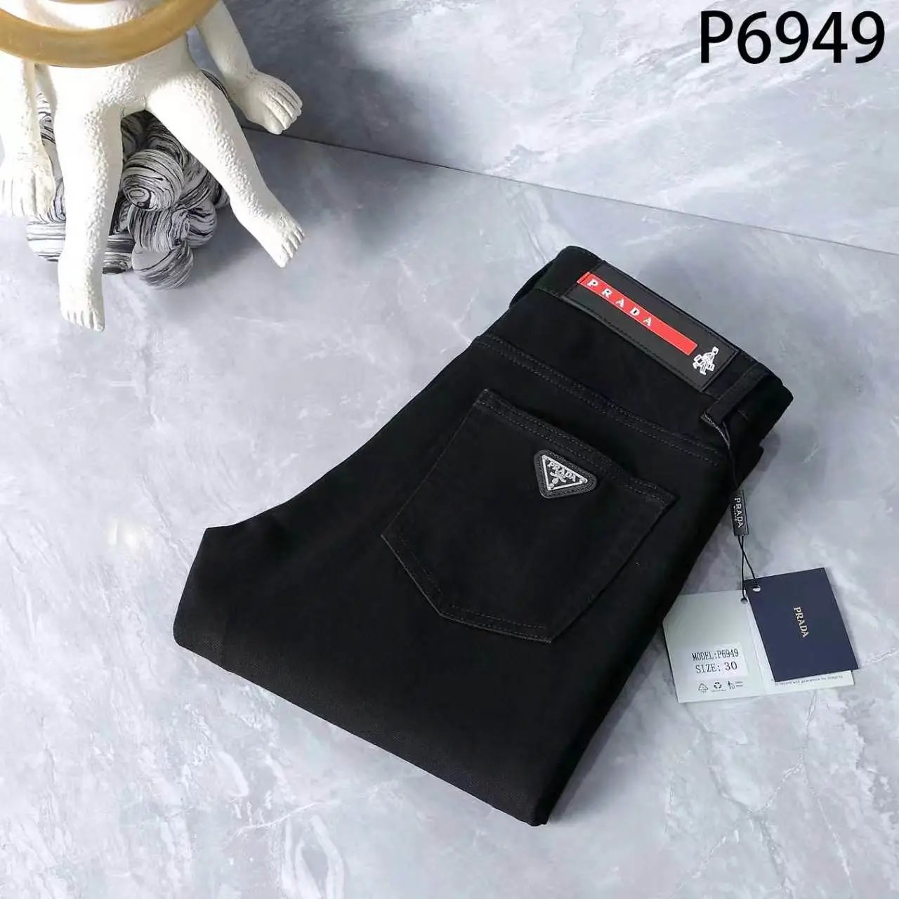 Unbranded Jeans LP868-8 straight-leg denim — PR-1