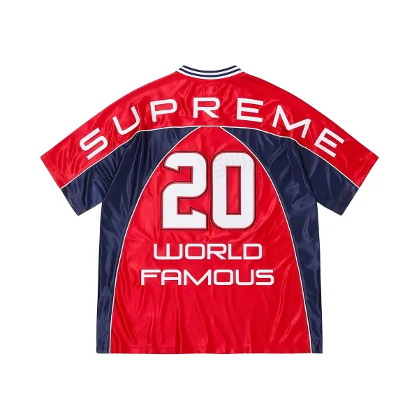 Supreme Basketball Jersey Red / Navy - 6