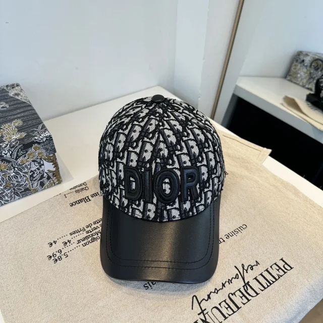 Dior Hats Oblique Monogram Baseball Cap product detail image 35