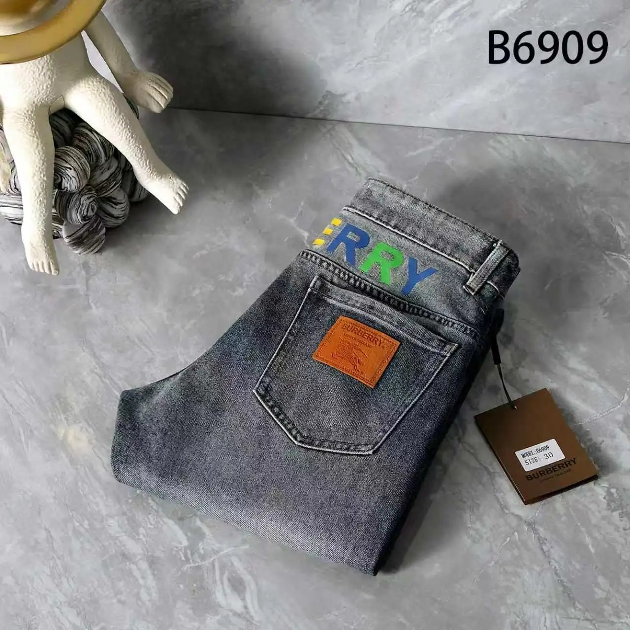 Unbranded Jeans LP868-8 straight-leg denim — BBR-3