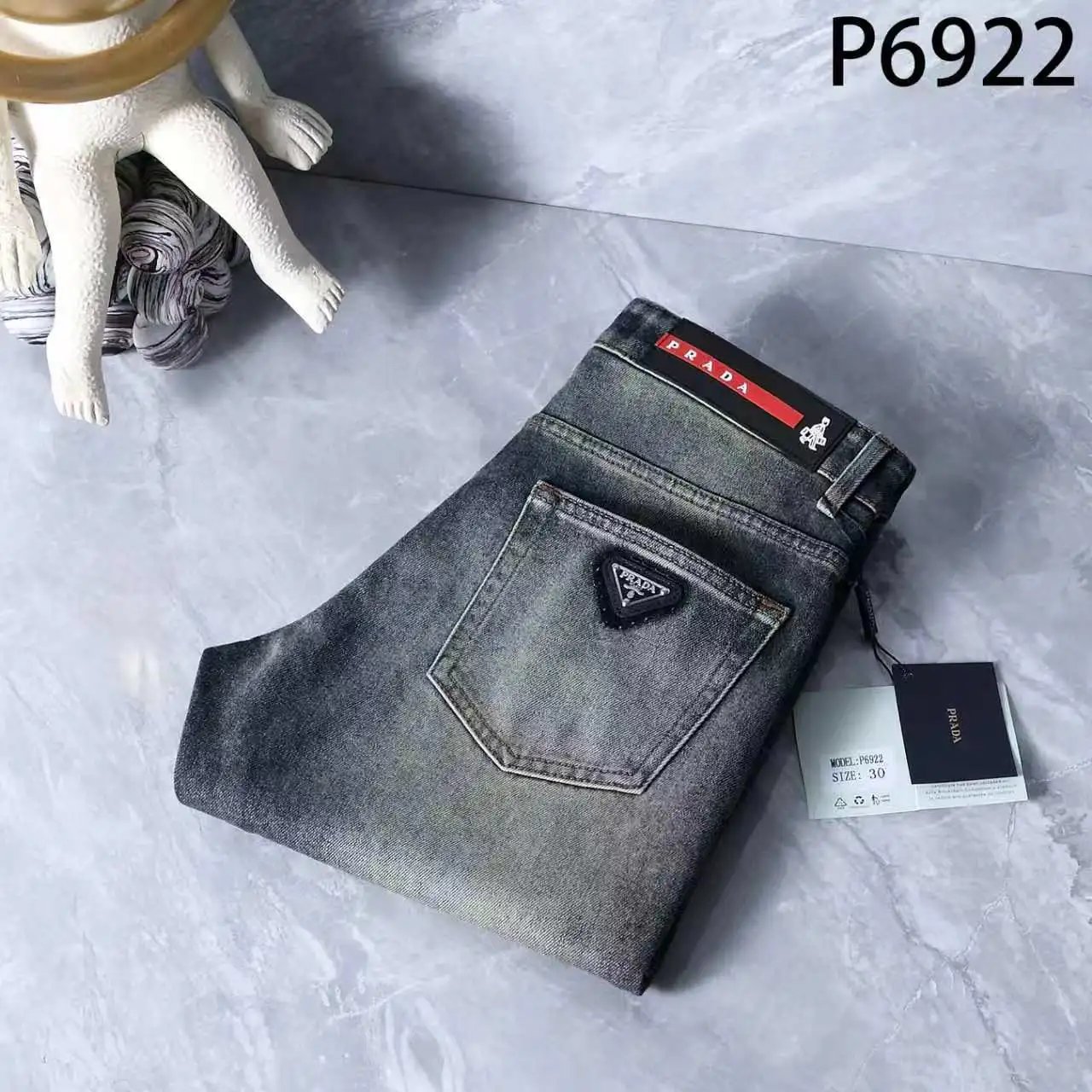 Unbranded Jeans LP868-8 straight-leg denim — PR-2