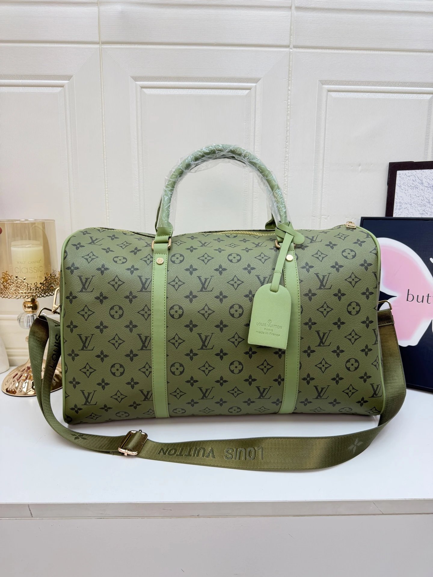 Louis Vuitton Travel Bags Monogram Duffel Bag — 24
