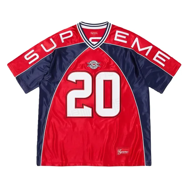 Supreme Basketball Jersey Red / Navy - 1