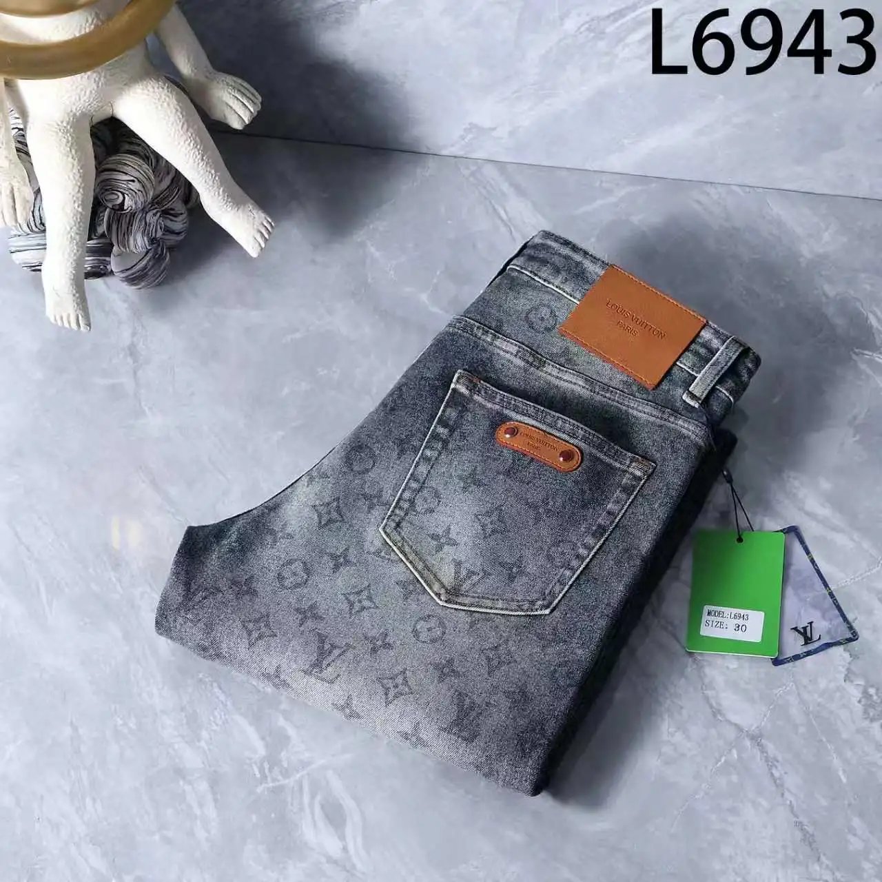 Unbranded Jeans LP868-8 straight-leg denim — L-8