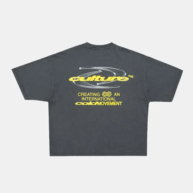 Cold Culture T-Shirts Oversized Logo Print product detail image 50