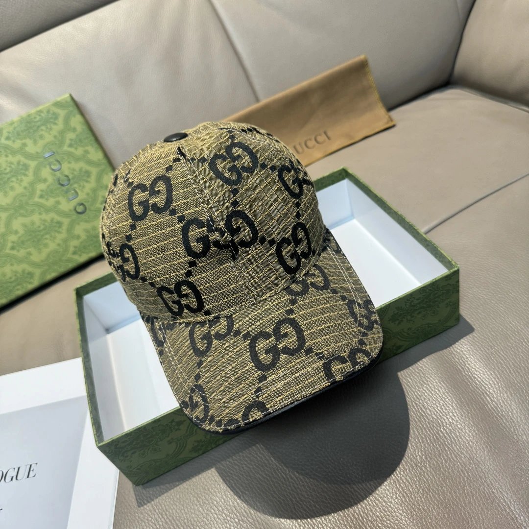 Gucci Hats GG monogram baseball cap image 9