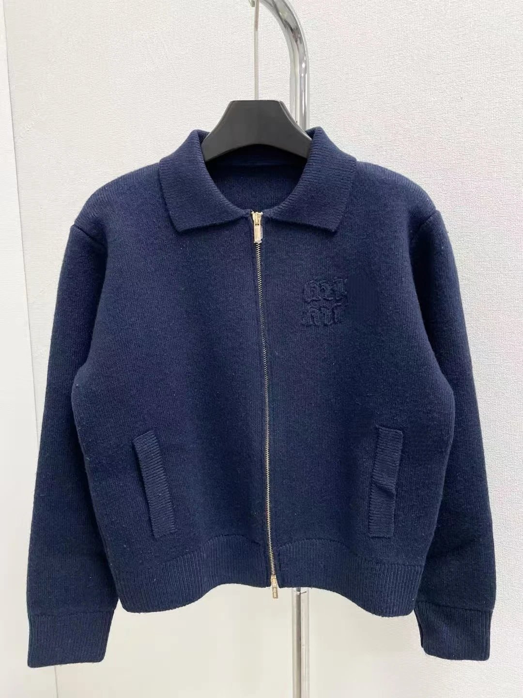 Dior Hoodies & Sweatshirts Reversible knit zip-up hoodie with all-over logo pattern — 22