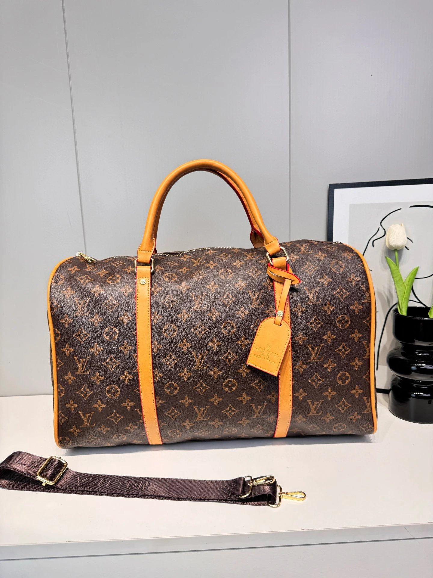 Louis Vuitton Travel Bags Monogram Duffel Bag — 17