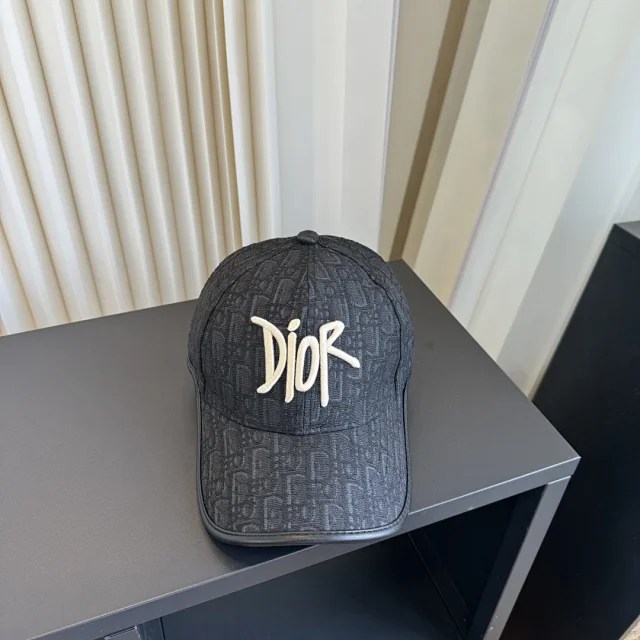 Dior Hats Oblique Monogram Baseball Cap product detail image 22