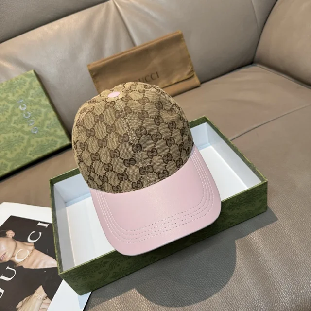 Gucci Hats GG monogram baseball cap product detail image 29