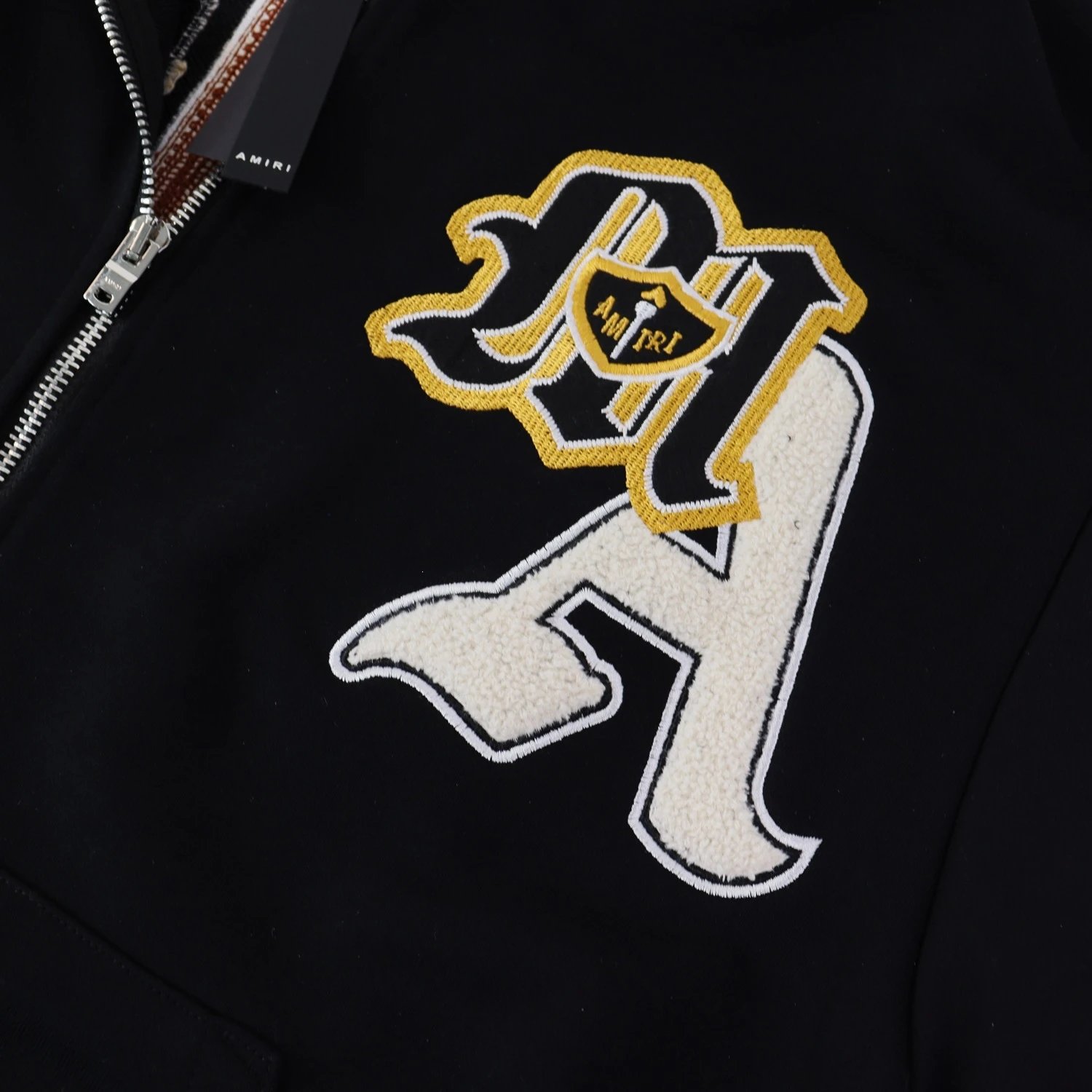 AMIRI Hoodies & Sweatshirts Distressed logo pullover hoodie image 11