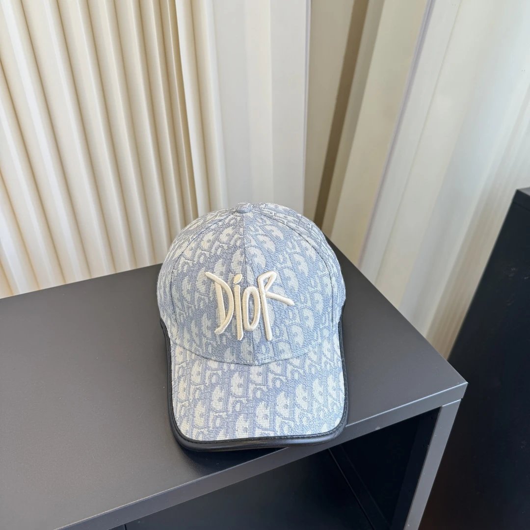 Dior Hats Oblique Monogram Baseball Cap — GZMZ-24