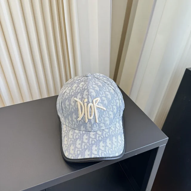Dior Hats Oblique Monogram Baseball Cap product detail image 25