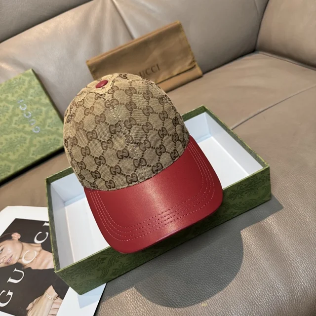 Gucci Hats GG monogram baseball cap product detail image 27