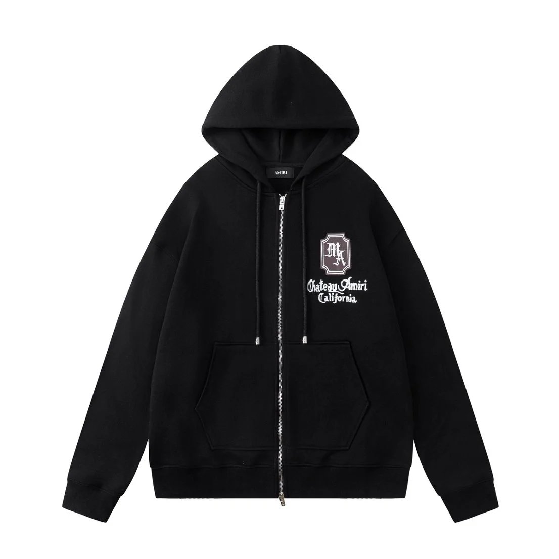 AMIRI Hoodies & Sweatshirts Distressed logo pullover hoodie — 15